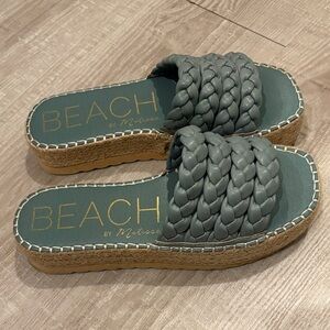 Woven Slide Sandals